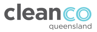 clean co Queensland logo